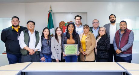 Burócratas reconocen liderazgo visionario de alcaldesa Montserrat Caballero