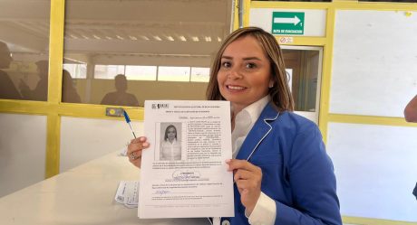 Arleth López Macias se registra como candidata del Distrito Nueve por Acción Nacional