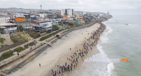 Disfrutan ruta a orillas del mar en serial de Playas de Tijuana