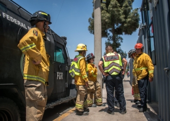 Realizan operativo de emergencia en la FGR