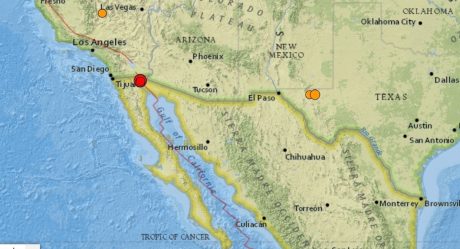 Enjambre de sismos remecen Baja California