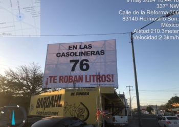 En Hermosillo las gasolineras Windstar y 76 despachan hasta 10% menos gasolina