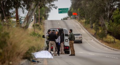 Localizan un cadáver sobre la avenida Internacional