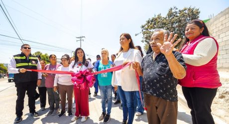 Alcaldesa de Tijuana pavimenta calle  Ignacio Allende con más de 4 mdp