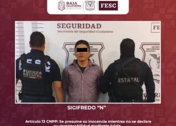 Fuerza Estatal detiene a presunto secuestrador en Tijuana