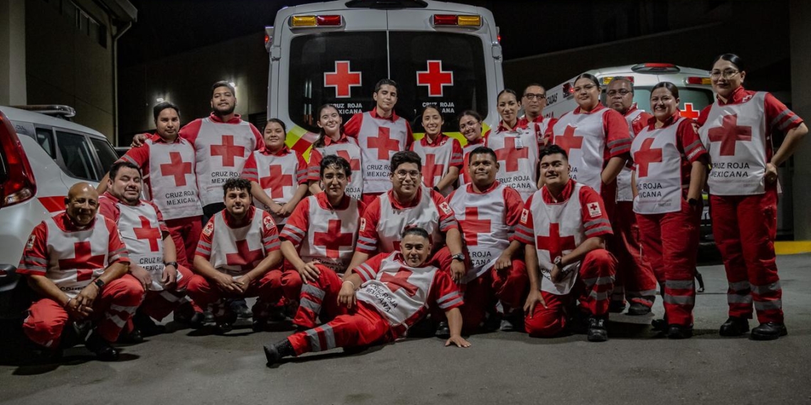 Conmemoran el Día del Socorrista con caravana por hospitales de Tijuana