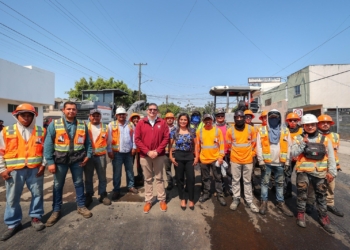 Continúa programa Bye Bye baches en la Zona Centro