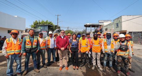 Continúa programa Bye Bye baches en la Zona Centro