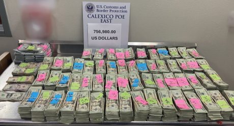CBP encuentra miles de dólares en una llanta de repuesto