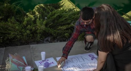 Estudiantes de la UABC manifiestan por Paola Andrea