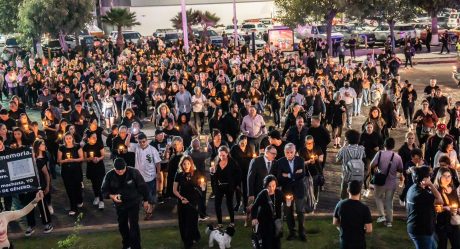 Empresarios realizan vigilia por la inseguridad de Tijuana