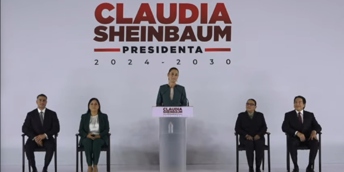 Harfuch, Delgado, Rodríguez y Montiel nuevos integrantes del gabinete de Sheinbaum