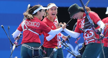 México obtiene primera medalla olímpica en prueba de equipos de tiro con arco