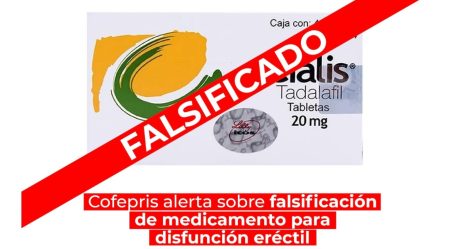 Cofepris alerta por falsificación y venta de medicamento para la disfunción