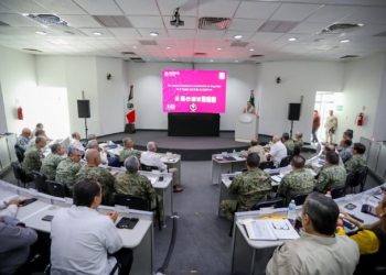 Marina del Pilar reitera compromiso para garantizar seguridad a la población en mesa de seguridad de la Región del Golfo de California