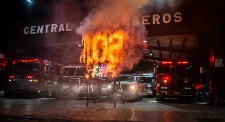 Celebran bomberos 102 años en Tijuana