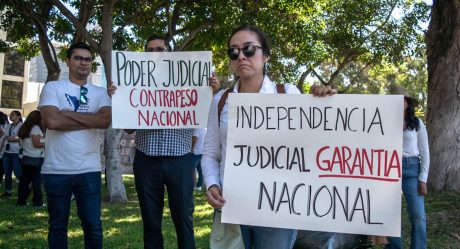 Por segundo día consecutivo, trabajadores del poder judicial realizan paro laboral