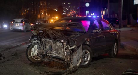 Aparatoso accidente sobre bulevar Cucapah