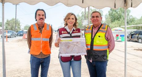 Gobierno Marina del Pilar emprende rehabilitación de vialidad en Ejido Puebla en beneficio a más de 200 mil personas