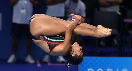 En debut olímpico, Alejandra Estudillo avanza a la final de trampolín individual en París 2024