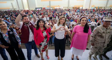 Gobernadora Marina del Pilar reafirma bienestar para bajacalifornianos durante feria de paz y desarme voluntario