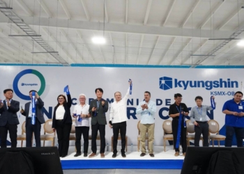 Atrae Gobernador Durazo más de mil nuevos empleos con inauguración de la planta Kyungshin México-Obregón