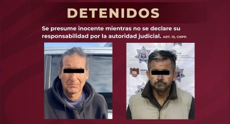 Dos prófugos de la justicia fueron capturados por agentes municipales