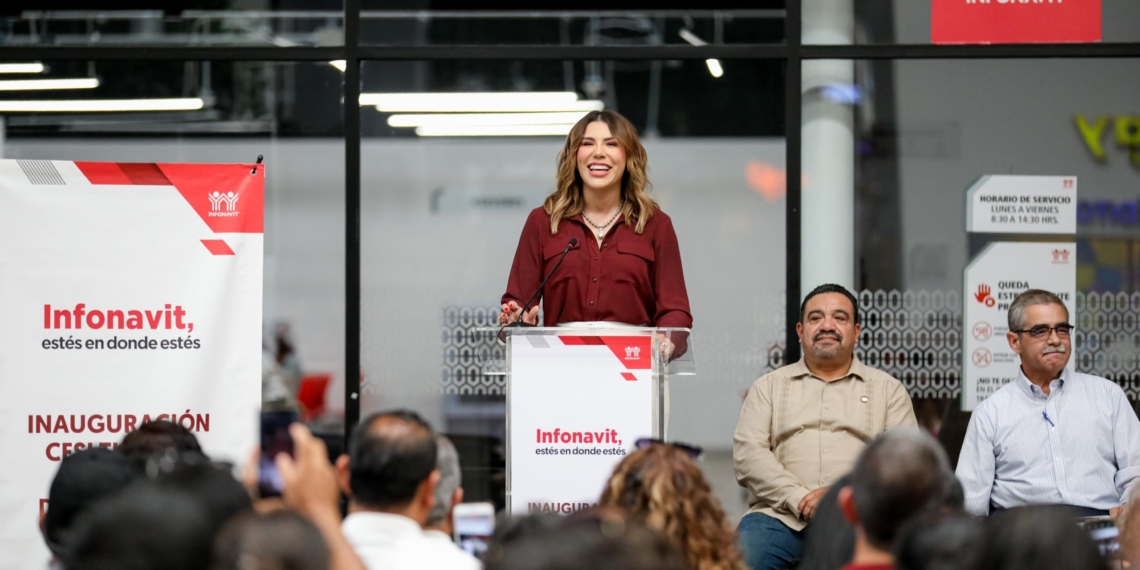 Inauguran Marina del Pilar y director de Infonavit oficinas de atención en Tijuana para dar acceso a la vivienda