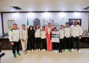 Gobernadora Marina del Pilar reconoce a deportistas olímpicos de Baja California