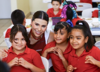 Llega pancita llena corazón contento a las niñas y niños de escuelas públicas: Marina del Pilar