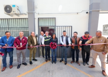 Alcaldesa Montserrat Caballero inauguró centro de gestión de semáforos