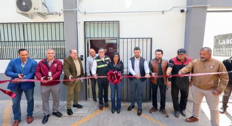 Alcaldesa Montserrat Caballero inauguró centro de gestión de semáforos