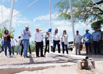 Lleva Gobernador Durazo agua a comunidades a las que nunca había llegado el recurso