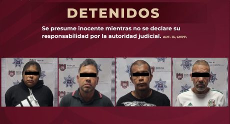 Policía municipal detiene a cuatro personas por privación ilegal de la libertad