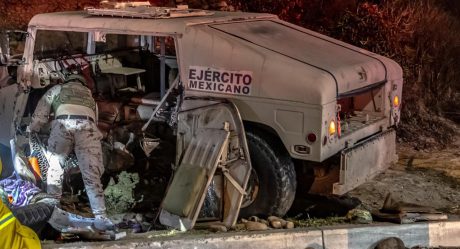 Seis militares y una civil resultan lesionados tras accidente