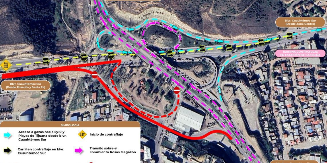 Continúa SIDURT montaje de trabes en Nodo Morelos este jueves