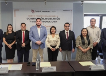 Instalan la comisión de Gobernación, Legislación y mejora regulatoria del XXV Ayuntamiento de Tijuana