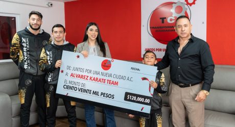 Transformación Ciudadana apoya al Álvarez Karate Team con donativo para Campeonato Mundial en Grecia