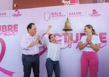 Reafirma gobernadora Marina del Pilar compromiso para prevenir cáncer de mama en BC