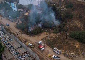 Se queman tres casas cerca del Hospital General