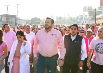 Ismael Burgueño encabeza jornada Rosa en Día Internacional de la Lucha contra el cáncer de mama