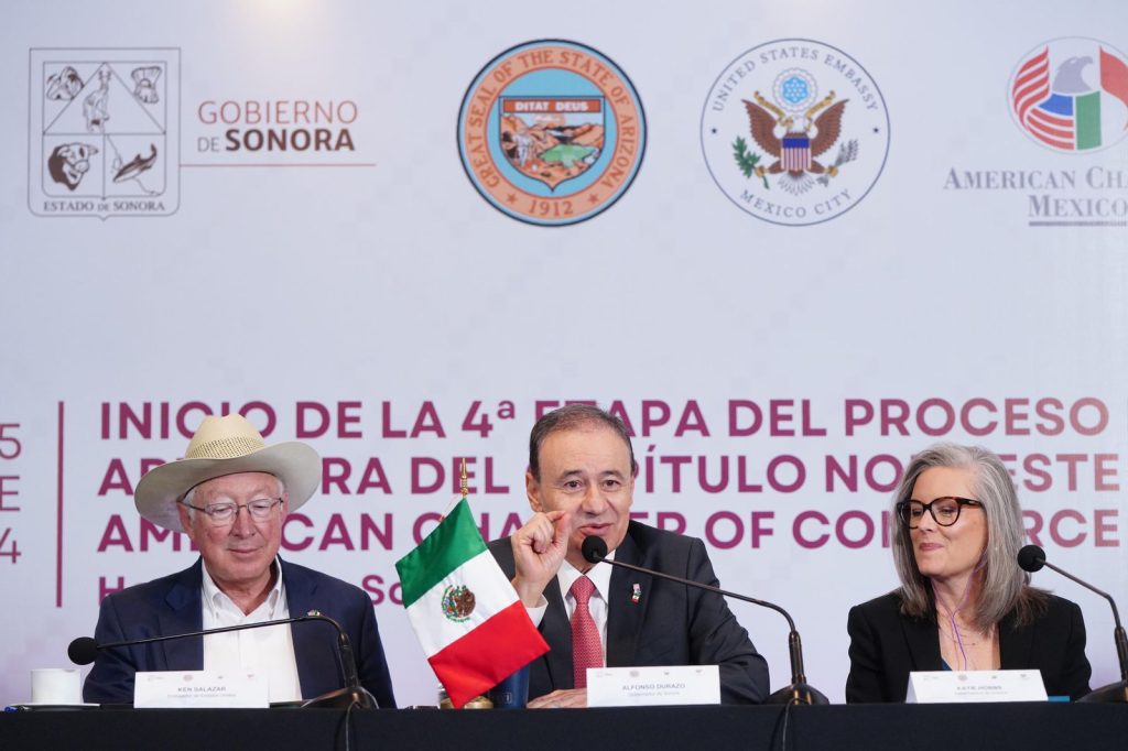 Sonora será un puente para consolidar la relación comercial México-EUA