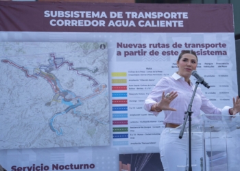 Suman más camiones para la ruta del Corredor Agua Caliente