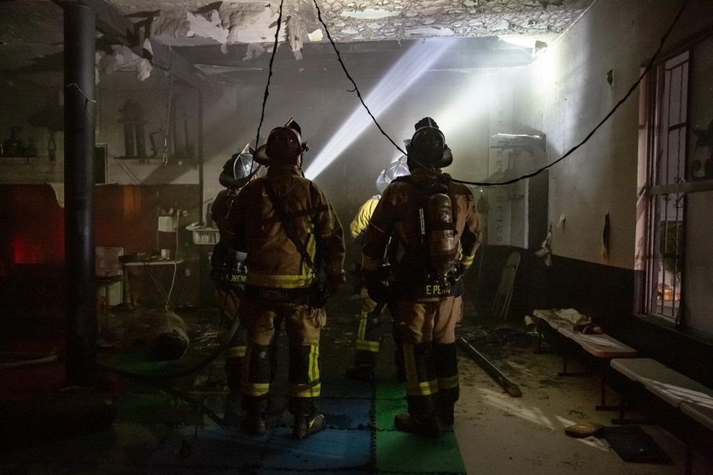 Estudio de Karate se incendia con velas de un altar