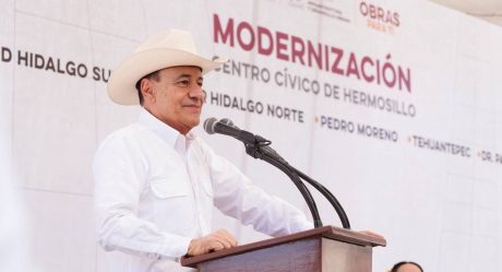 Gobernador Durazo rescata centro cívico de Hermosillo con modernización de calles