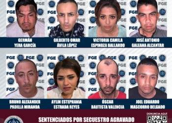 Sentencian a banda de secuestradores a 155 años de prisión