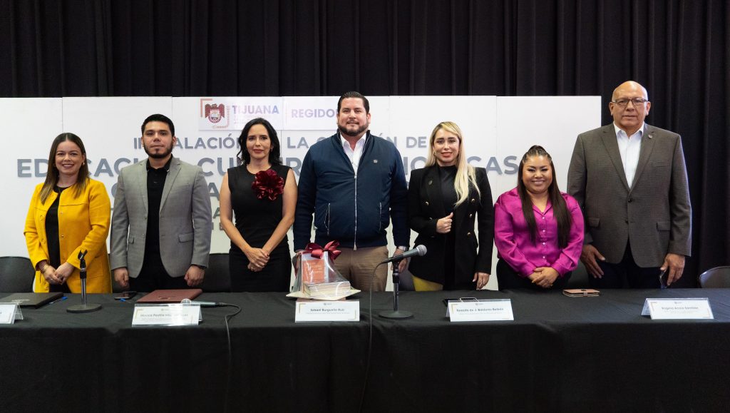 Alcalde Ismael Burgueño encabeza instalación de la Comisión de Educación, Cultura, Bibliotecas, Ciencia y Tecnología