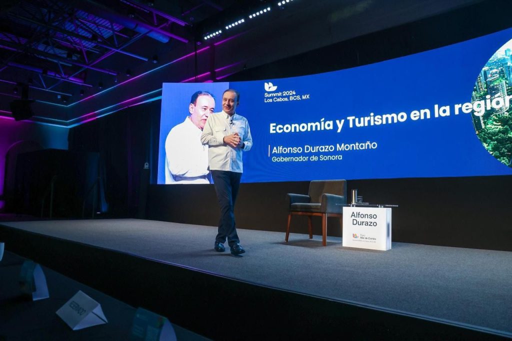 Gobernador Durazo destaca virtudes del Plan Sonora en Foro Mar de Cortés