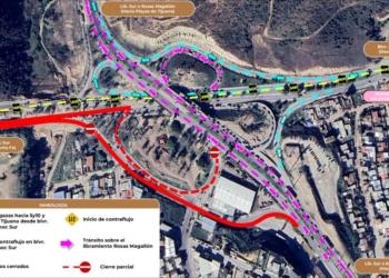 Anuncian cierre de bulevar Cuauhtémoc Sur por montaje de trabes en Nodo Morelos