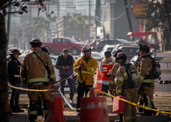 Hombre termina con quemaduras tras explosión por fuga de gas